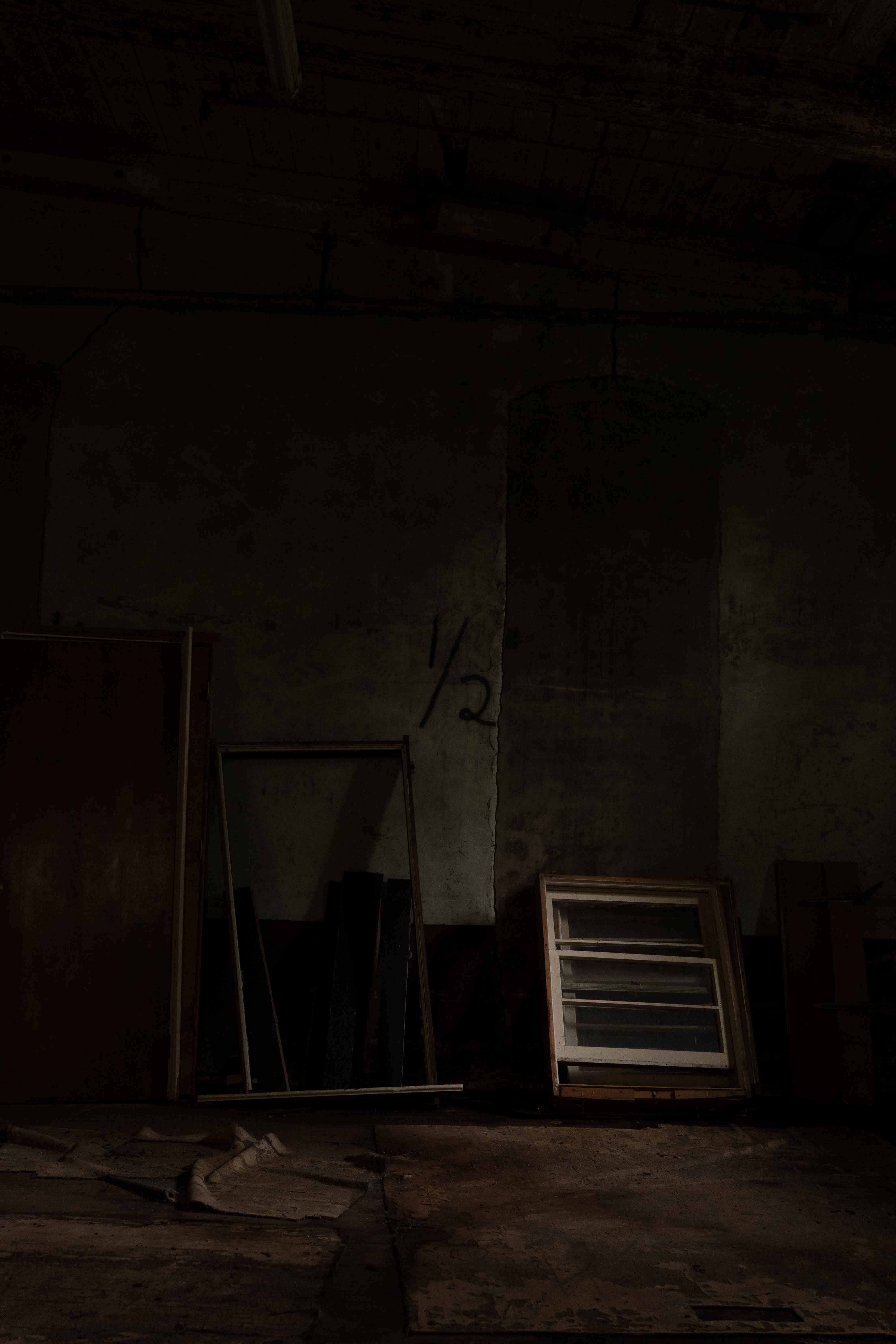 Dramatic scene from the short film
